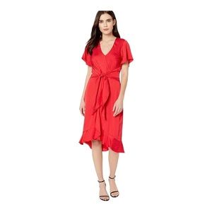 NWT Parker Porter Dress / carmine